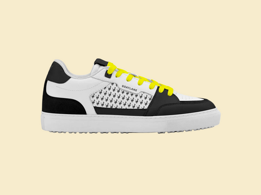 Goatlane The Contour x Duckhook Golf Sneaker - White/Black